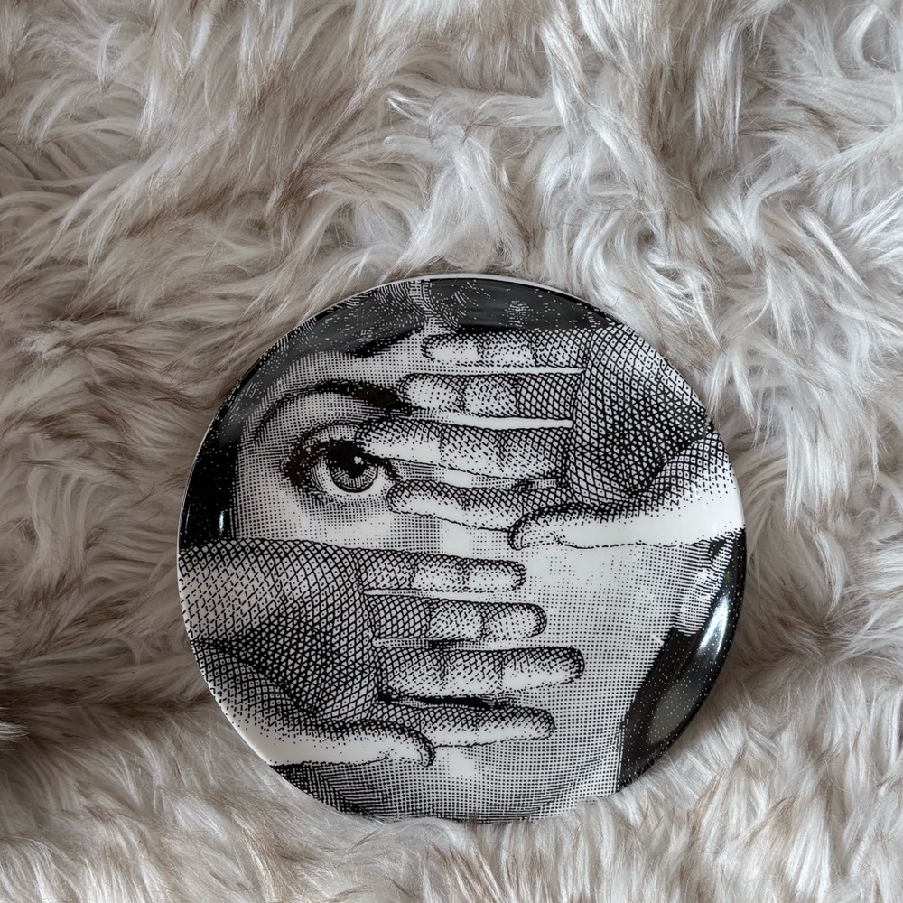Art Deco Decorative Lina Cavalieri Ceramic Plate